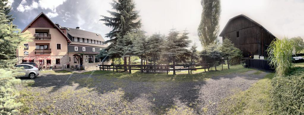 Pension U Stehliku Růžová Kültér fotó